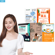 (특별가격) 네추럴라이즈 코어 프로바이오틱스 유산균 비타민C 데일리비타씨 크릴오일 히알루론산 뉴질랜드 마누카 허니 꿀 스피루리나 효소 종합영양제 중 택일, 중외 이너큐티 콜라겐30포