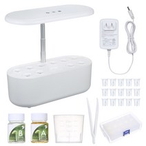 식물재배기 수경 재배기 실내 야채 재배 스마트팜 높이조절 LED, CHINA, 24W, 1개