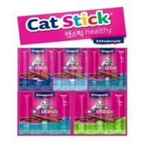 비타크래프트 캣 스틱 간식 3p, 연어, 18g, 6개