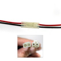 국산 하네스케이블/전원커넥터/소2핀 배선/diy/개조, 1개
