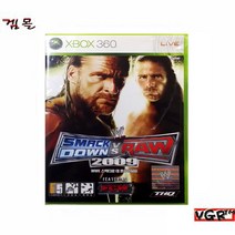 [XBOX360] WWE스맥다운 대 로우 2009 정식발매 중고