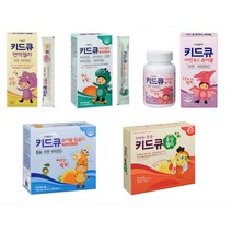 일동제약 키드큐 홍삼/ 면역 / 비타/ 키즈플러스젤리/ 츄어블칼슘디/ 아연&C츄어블, 키드큐 츄어블 칼슘디 60정