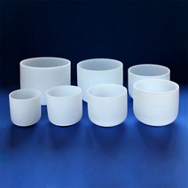 싱잉볼 명상 마음챙김 오팔 크리스탈 그릇 오데 음악 선 불교 명상가 접시 식기 2 인치, 8in full set 7
