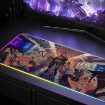 rgb 장패드 RGB 빛나는 마우스 패드 사무실 게임 홈 천막 키보드 초대형 두꺼운 멋진 노트북 사용자 정의, 04 y_01 Thickness 3MM