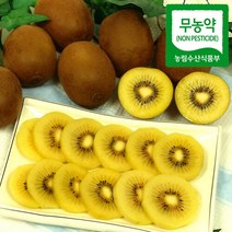 푸르젠 [해남직송] 무농약 골드키위(해금) 2kg/개당 50g~69g 소과, 단품없음