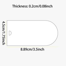 웨딩카드 상자 결혼식 피로연 리셉션 기념일 파티 장식빈아치 아크릴 수하물 태그 결혼식 장소 카드 게스, 01 transparency_02 30pcs