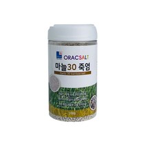신안 천일염 소금 대나무 구운 소금, 마늘30, 1개, 100g