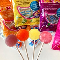 졸리팝 무설탕 막대사탕 40g, 20개, 포도맛