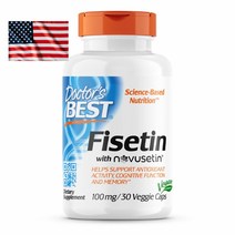 미국 닥터스베스트 피세틴 Novusetin 100mg 30캡슐 고함량 Fisetin 피셰틴 직구 Doctors Best
