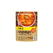 오뚜기 청주식 돼지 김치 짜글이 450g, 2개