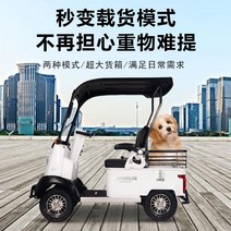 골프전동카트 골프장카트 미니 버스 X2 소형 전기 4 륜차 노인 스쿠터 장애인 가정용 단일 행 이중 좌석, [01] 일반 모델: 650와트 + 배터리 없음 + 차, [01] 60V