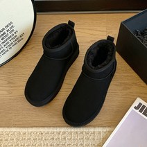 어그 부츠 숏 미니 클래식 양털 미국 호주 스노우 부츠 스타일 짧은 미니 양가죽 부츠 여성용 방수 천연