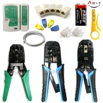 ADIT 랜선 랜케이블 커넥터 3종 5종 8종 랜툴세트 전선 압착기 탈피기 랜툴 랜압착기, BO1298_3종 WJ-315, 1개
