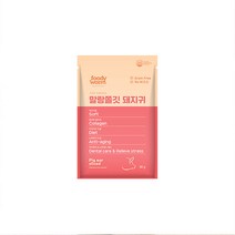 푸디웜 저알러지 기능성 영양 애견견 간식 30g, 돼지귀슬라이스, 3개