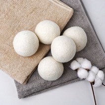인블룸 먼지쓱싹 정전기 안심 양모볼 6cm 6개입 매쉬망