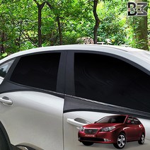 메이빈 아반떼MD 최고급형 스판재질 햇빛가리개 차박 모기방충망 2P세트 캠핑 낚시, 1세트, SUV&RV 뒷열2P