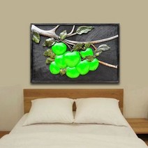 과벽걸이복액자 사, 블랙