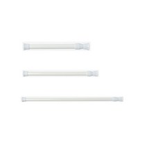 압축봉 - 화이트 길이별 11가지 종류 수납 정리 끝판왕, 화이트30-50cm(직경1.3cm) 화이트