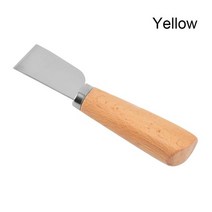 다용도툴 DIY예 베벨 러 실용 가죽 스카이빙 날카로운 트리밍 절단, 02 Yellow