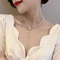 [IGNES] 이네스 카멜레아 진주목걸이