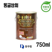 동우캠 오일스테인 750ml [방부목페인트 데크보수재] : 동우켐 나무니스칠 소량페인트 페인트소량 베란다페인트 원목니스칠 원목바니쉬 셀프페인트 친환경페인트 목재바니쉬, 티크