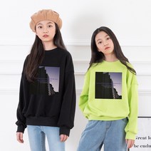 제니키즈 JN 포유전사 맨투맨 봄 여아 주니어 쭈리 티셔츠