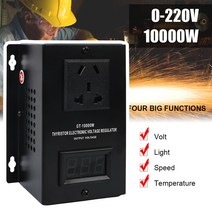 조광기 온 SCR 전자 검정색 속 컨트롤러 AC 220V 0000W, 한개옵션0