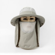 아웃도어 우먼 농사해 버킷햇 신형 베일 피싱 바람막이 여성등산모자, C04-경회색
