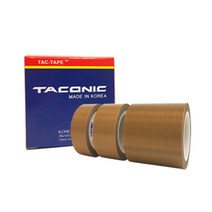 타코닉 내열 테프론 테이프(0.13t) 10mm 15mm 25mm 50mm폭 외 다양한 사이즈, 25mm x 10M, 1개