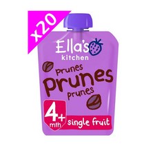 엘라스 키친 Prunes 과일 푸룬 퓨레 70g x 20