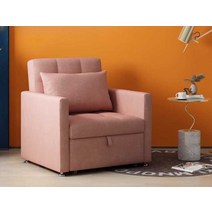 쇼파베드 1인용 이동식 소파의자 침대겸용 접이식, 1.0m 코코넛팜+3중방수 색상참고 1.5m