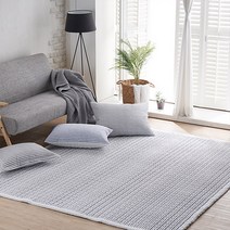 여름 카페트 시어서커 여름용 거실러그 누빔 거실 카페트 겸 패드 먼지없는 방바닥 매트 아몰