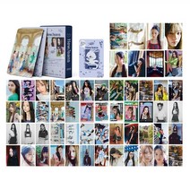 뉴진스포카 아이돌 포카 뉴진스 굿즈 포토카드 55 관심 카드 박스 카드 팬을위한 선물 41, a, 5.7x8.6cm