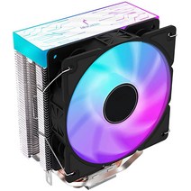 Dracaena RGB CPU 에어 쿨러 120mm PWG CPU 팬 히트 파이프 4개 인텔 LGA 1700/2011/115X/1200 AMD AM4/AM5용 RGB CPU