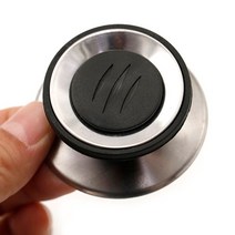 냄비 뚜껑 손잡이 고무 패킹 가정용 주방 액세서리 5mm 핸들 스테인레스 스틸 및 플라스틱 주방 기기 커버 유리 주방 상단, 없음
