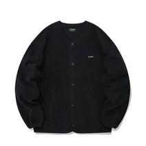 커버낫 플리스 카라리스 자켓 블랙