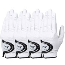 마르시아 남성용 반양피 골프장갑 왼손착용4장 21~26호, 21