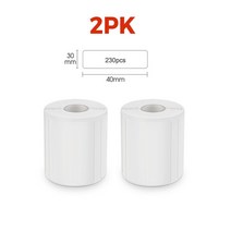 uv 프린터 미니 휴대용 열 라벨 PS-E210 메이커 무선 블루투스 포켓 스티커 자체 접착 용지, [02] 2PK Roll Paper, 02 2PK Roll Paper