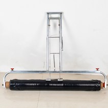 수동비닐피복기 관리기비닐피복기 멀칭기 무동력 관리기피복기 띠앗몰 2020년형 관리기 피복 멀칭 무동력 수동 피복공구 피복정리기 농사용 농기, 손잡고심플하고있다.m기비닐0.8-1.2