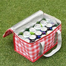 인마이카트 피크닉 보냉가방, 체리 레드