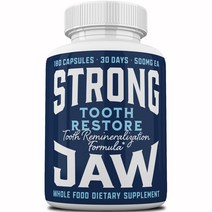 미국 잇몸 염증 영양제 치아 강도 회복 180캡슐 1개월, 1통