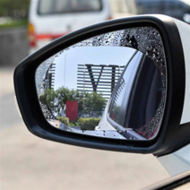 자동차 사이드미러 발수 안전필름, 타원형set