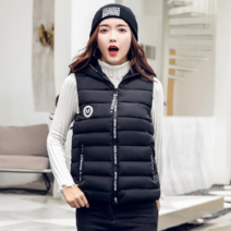 간지난다 앰프드 여성용 경량 패딩조끼