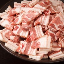 [명품 흑돈] 흑돼지 생고기 대패삼겹살 1kg, 1개, 구이용