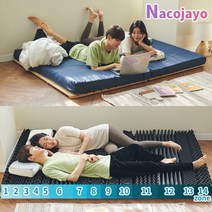젤조아 14존 매트리스 침대 바닥 프리미엄 토퍼 7cm 11cm 사이즈
