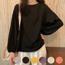 여성 손목 밴딩 긴팔 티셔츠 URK-038
