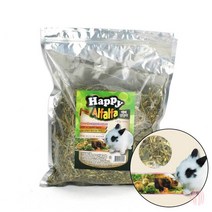 해피알파파 500G 건초-단미사료 기니피그건초 토끼건초 토끼간식