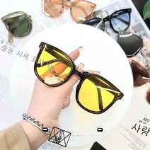 폴딩 선글라스 쿠션 선글라스 남녀 선바이저 패션 자외선 차단 선글라스