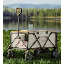 전동웨건 접이식 전동 캠핑카트 배터리 구르마 왜건, B (배터리 포함)