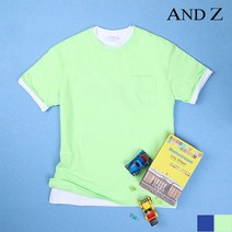 지오지아 앤드지 오버핏 반팔 티셔츠 (BLA2TR1028)